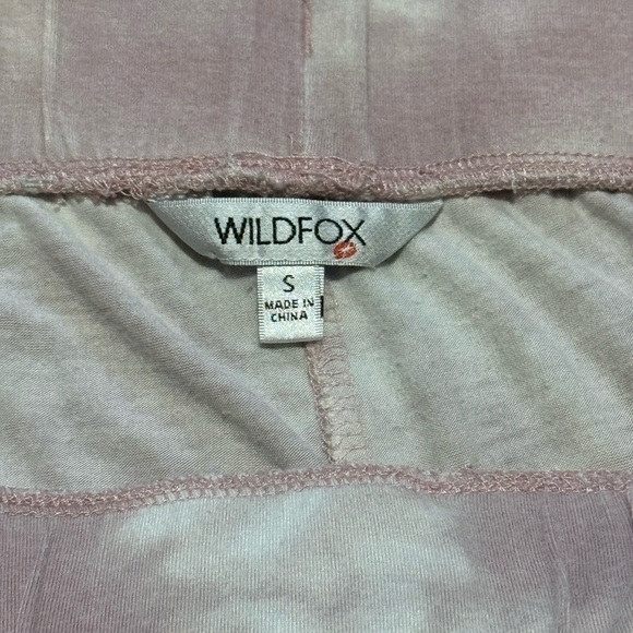 Wildfox Pink/white Tie Dye Stars Shorts Size Small - Picture 4 of 5